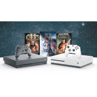 現時買Xbox One X/S主機套裝即送兩款《星戰》遊戲。（d）