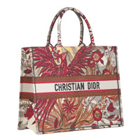 Dior Book Tote Phoenix彩色刺繡帆布手挽袋 MOP24,500