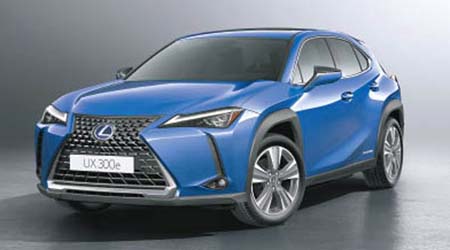 UX300e成為Lexus首款推出巿場的電動車，預計明年開售。