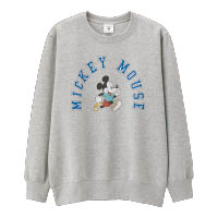 GU×Mickey Mouse灰色上衣 $149（A）