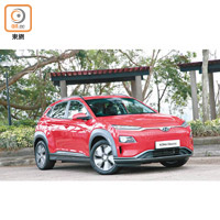 韓系Hyundai KONA Electric擁有高達395Nm峰值扭力。<br>售價：$278,171.5起