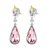 Atelier Swarovski Botanical Jewels垂墜耳環 $3,790（A）