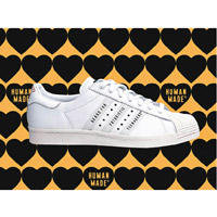 白色HUMAN MADE×adidas Originals Superstar $1,199（A）