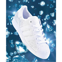 白色水鑽adidas Originals Superstar Diamond $899（A）