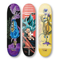 多款圖案滑板，絕對係今次Primitive Skateboarding嘅聯乘焦點，各售約HK$555。