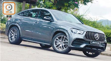 Mercedes-AMG GLE 53 4MATIC+ Coupé車載AMG ACTIVE RIDE CONTROL主動傾側穩定系統及AMG RIDE CONTROL+氣壓懸掛系統。<br>售價：$1,299,000起