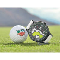 TAG Heuer Connected高爾夫球特別版錶圈有18個刻度。<br>售價︰$20,600（b）