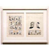 「展示室I」以原畫展為軸心，介紹過去50年《多》的漫畫、動畫及電影。