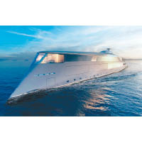 「Aqua」是一艘由氫能源驅動的超級遊艇，有指售價高達6.5億美元。