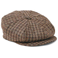 Kingsman+Lock & Co. Hatters啡色格仔羊毛呢絨帽 $1,128（A）