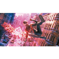 《Marvel’s Spider-Man: Miles Morales》屬獨家首發大作，可從中感受HDR、光線追蹤等新技術；DualSense手掣使出拳、射擊等變得真實。<br>售價：$398