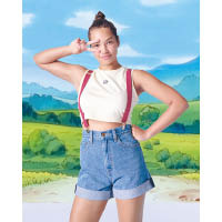 《Pokémon》× Levi’s® Misty’s Tank $299、Misty’s Shorts $699（A）