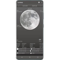 《Lunafaqt Sun and Moon info》<br>App可模擬任何特定日期及位置的月亮，還能計算太陽和月亮升起及落下的時間等。