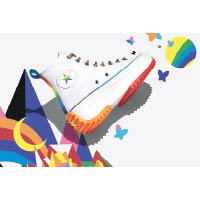 Converse Pride Run Star Hike $849（D）