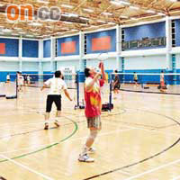 羽毛球是十一項精英運動項目之一。