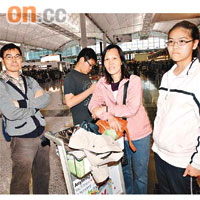 郭先生（左）期望虎年香港人人有工做。