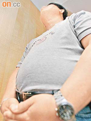 男性腰圍超過八十五厘米，即為「中央肥胖」。	（資料圖片）