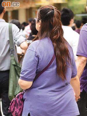過重與肥胖不是男士「專利」，調查發現有近四成本港女性屬肥胖。	（陸智豪攝）