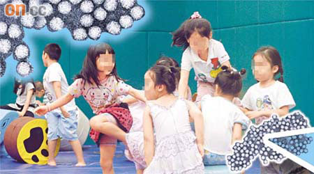 EV71腸病毒肆虐下，兒童玩樂設施如未有徹底消毒，隨時會散播病毒。