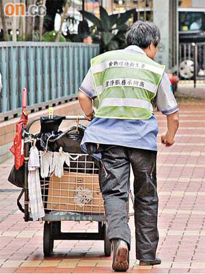 勞工界要求每年檢討最低工資水平，但港府只肯每兩年檢討一次。	（資料圖片）