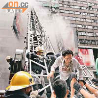 ○八年嘉禾大廈五級火導致四死五十五人傷。