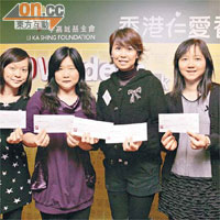香港聾人福利促進會共有五個項目入圍，共獲贊助六十七萬五千元。（梁耀榮攝）
