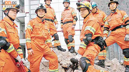 消防處擬在九龍灣興建坍塌搜救專隊搜救裝備倉。	（資料圖片）