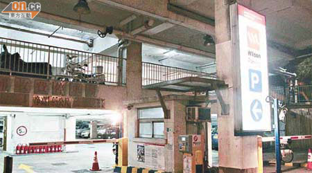 大埔廣福邨停車場是其中一個受加價影響的車場。	（蘇文傑攝）