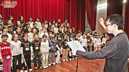 兒童唱歌有益身心，參加合唱團更增加歸屬感。
