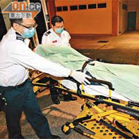 現時港人在深圳遇有傷病送返本港，救護車要在口岸接載。
