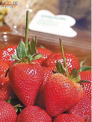 草莓等漿果類水果含花青素，可預防柏金遜症。