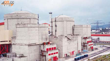大亞灣核電站九四年運作至今，發生多次事故。