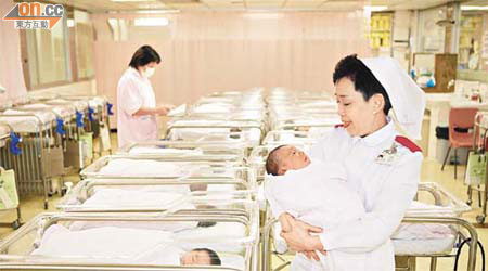 分娩人數上升，亦令早產嬰兒逼爆初生嬰兒深切治療部。