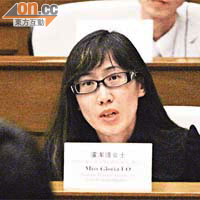 盧潔瑋解釋，公務員內地配偶並非享有特權。