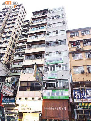 事主與被告事發時於上海街一套房單位同居。	（麥潤田攝）