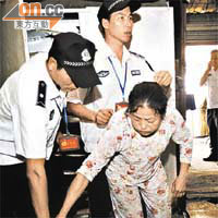 東莞高埗鎮冼沙村一間地下工場，日前再被執法人員查處，姓譚女負責人被捕。
