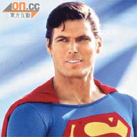 已故著名演員Christopher Reeve在超人電影中飾演主角。