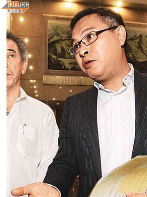 陳崇輝表示，三和娛樂有限公司是假波事件的受害人。	（資料圖片）