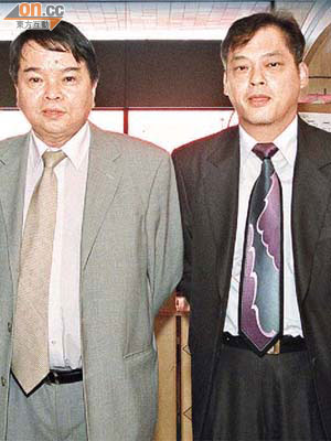 鄭耀棠（左）及莫錦貴（右）捲入丁屋交易貪污事件，遭廉署拘捕。	（資料圖片）
