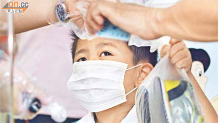 幼稚園開學後已採取措施，防止傳染病爆發。	（資料圖片）
