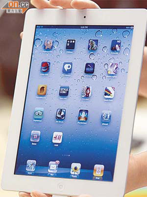 有傳蘋果會於明年初推出平價版iPad，圖為iPad 2。