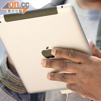 金屬殼<BR>iPhone 5背部將用上跟iPad相類似的金屬外殼。