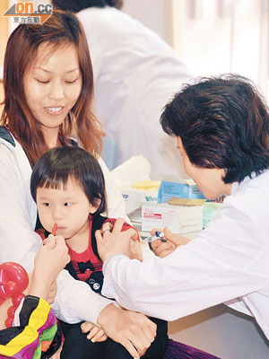嬰幼兒接種疫苗可預防肺炎球菌入侵。