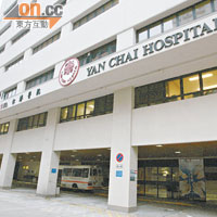 仁濟醫院緊急手術比鄰近醫院多五成，但只有一個手術室應用。