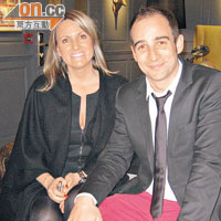 兩位西班牙設計師係酒店嘅幕後功臣，其中Gemma Fletcher（左）因投訴同方文雄結緣。