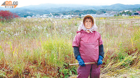 因為核災，Ikeda被迫離開家園。(綠色和平提供)