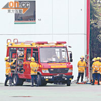 消防處職工總會昨日起一連三日發動按章工作，涉及全港七十八間消防局。