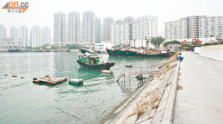 政府初步選址在屯門青山灣一帶作填海工程，惹來居民怨聲載道。