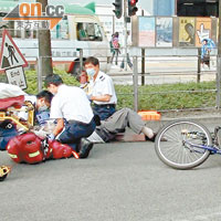 威院發現，單車意外引致腦創傷個案增加。（資料圖片）