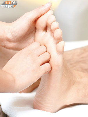腳上有傷口者應避免進行腳底按摩。